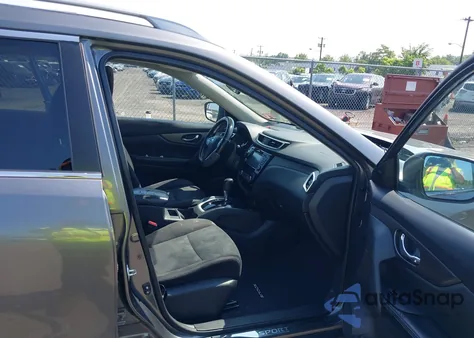 2014 Nissan Rogue Sv z USA, uszkodzony, nr VIN 5N1AT2MV4EC787887